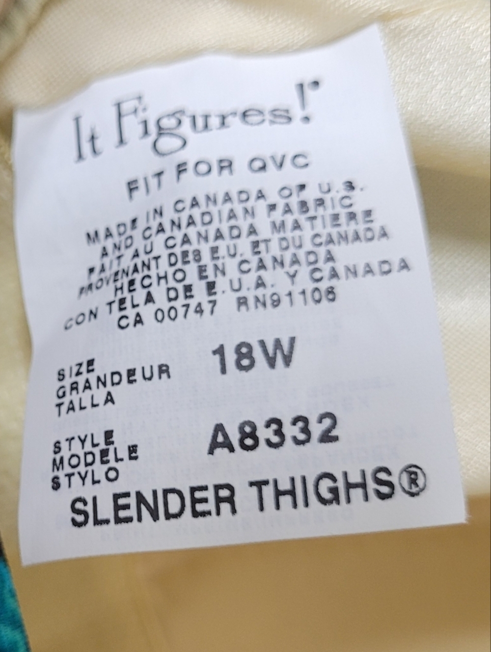 It Figures Swimsuit Size 18W Skirted One Piece - Picture 8 of 8